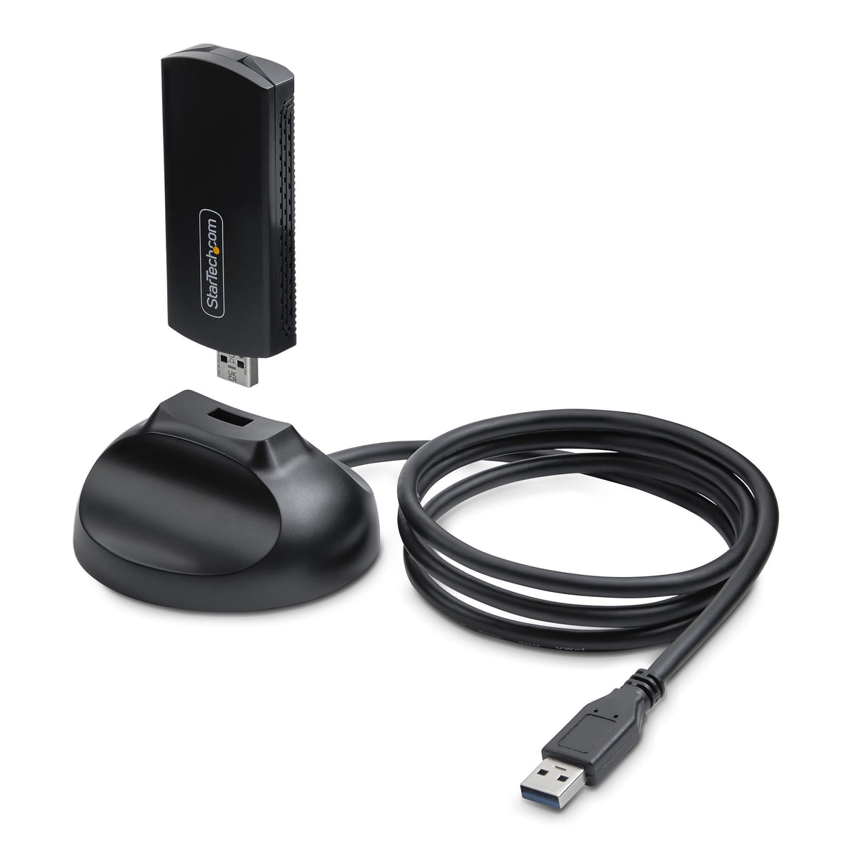 StarTech.com Adaptateur USB WiFi 6E Tri-Bande 2.4/5/6 GHz avec Antenne Pliable