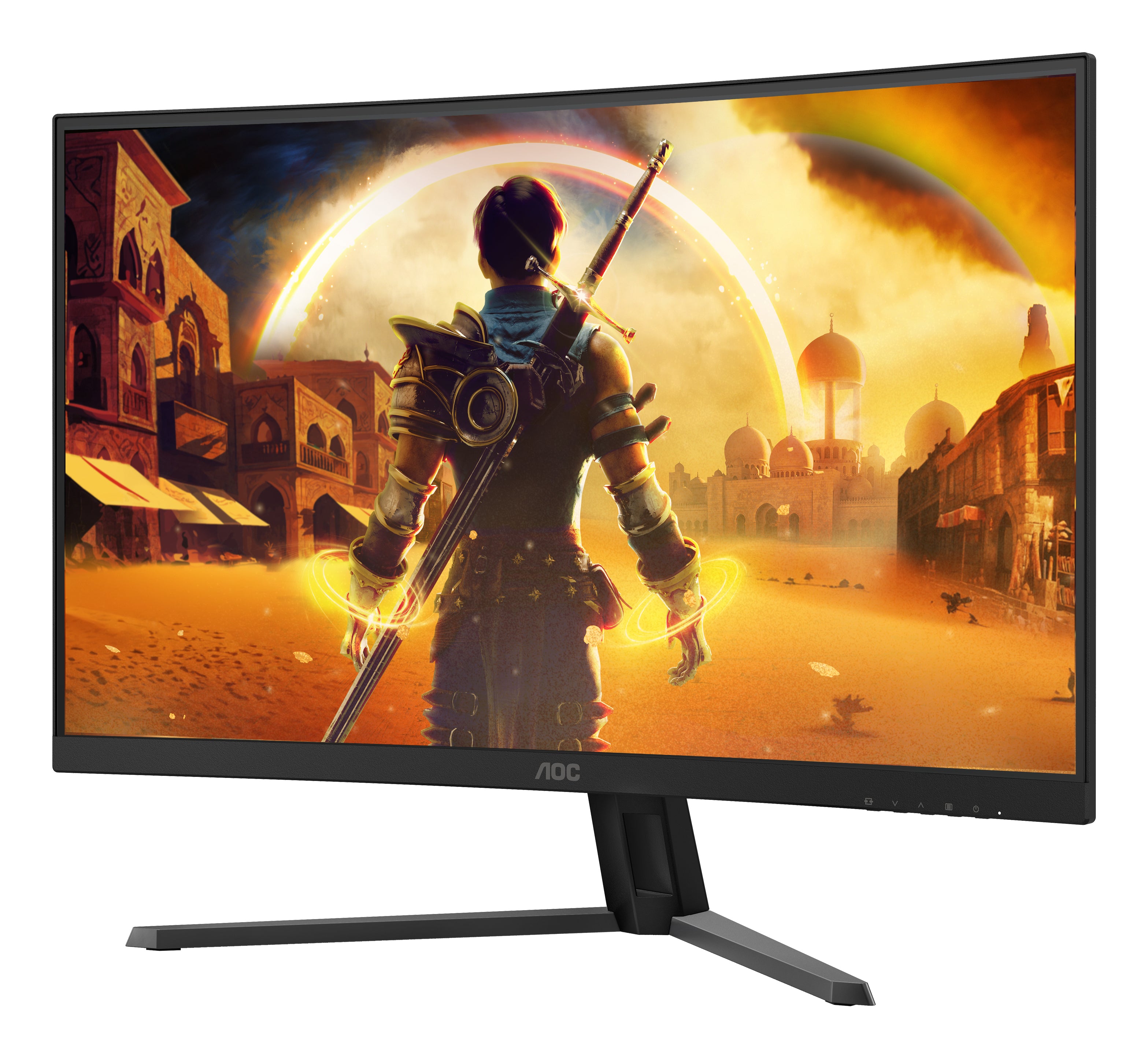 AOC G4 C32G42ZE écran plat de PC 80 cm (31.5") 1920 x 1080 pixels Full HD LED Noir, Rouge