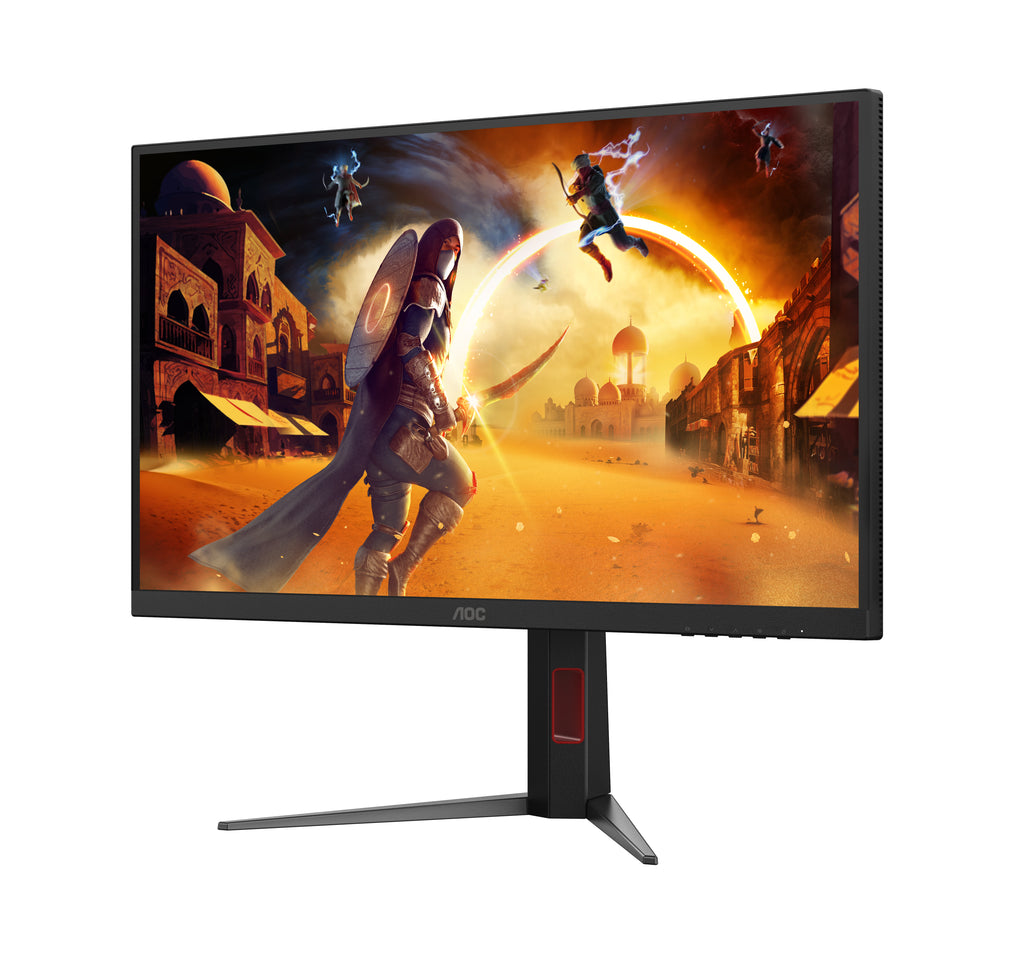 AOC G4 U27G4XM Écran Gaming 27" 4K UHD MiniLED 3840 x 2160 pixels, 160Hz, 1ms, Noir et Rouge