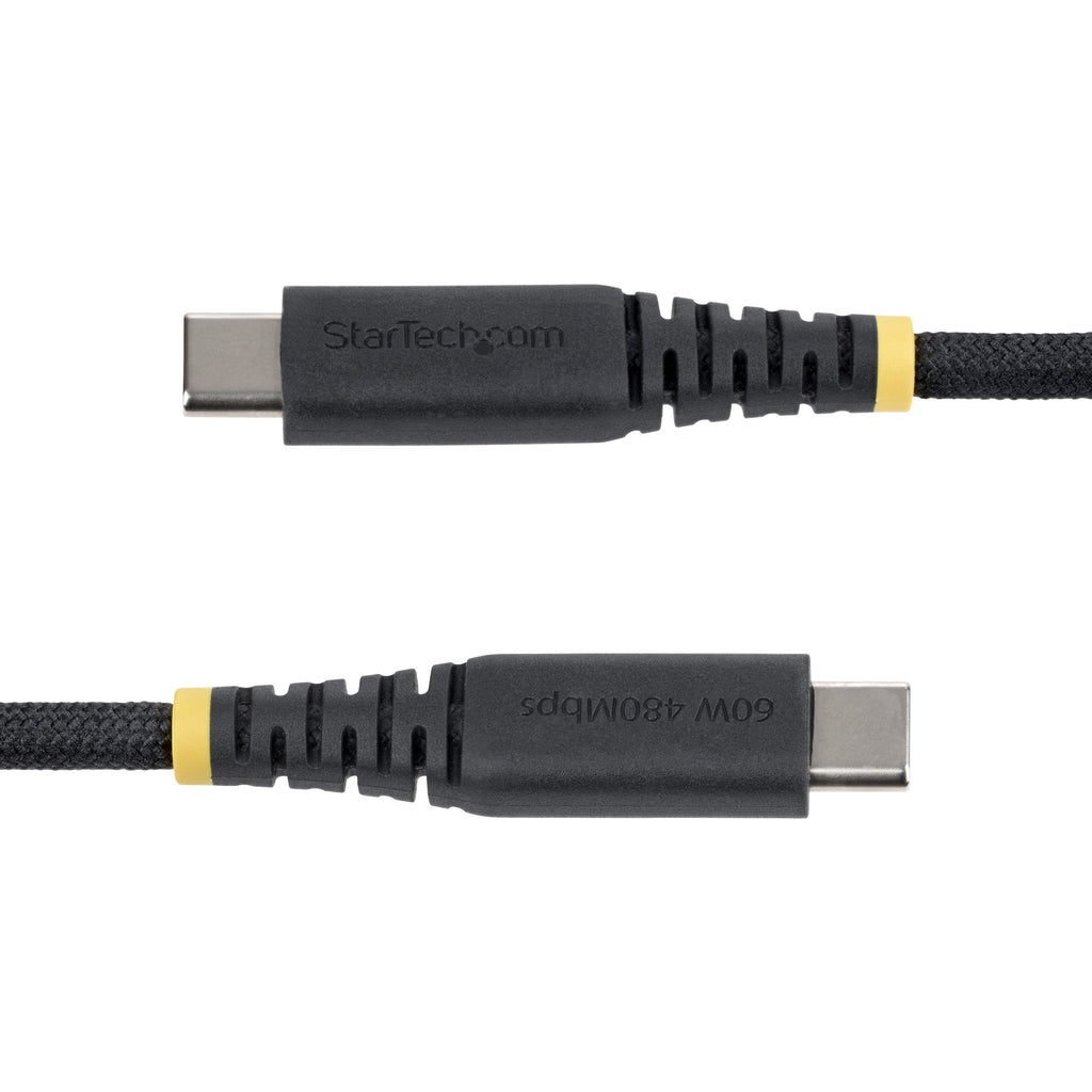 StarTech.com USB2CC1MNCBR câble USB USB 2.0 1 m USB C 0,48 Gbit/s 60 W Noir