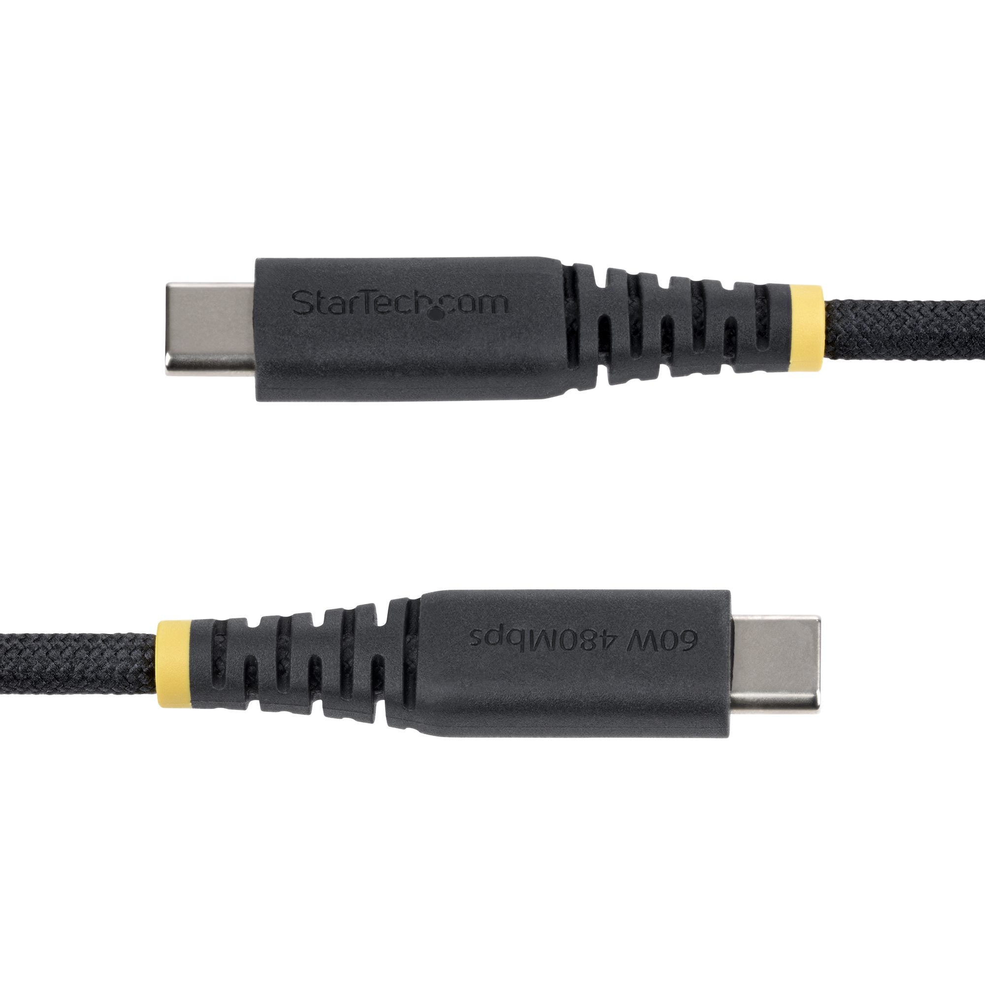 StarTech.com USB2CC1MNCBR câble USB USB 2.0 1 m USB C 0,48 Gbit/s 60 W Noir