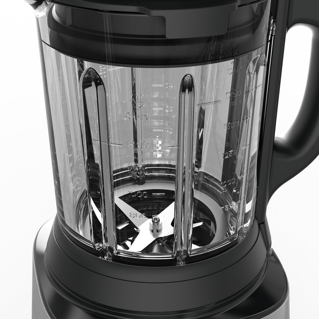Tefal Perfectmix Cook BL83SD Mélangeur de table 1400 W, 1,75 L, Noir et Acier inoxydable