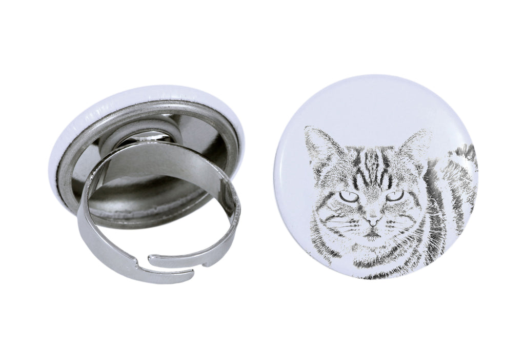 Manx - unique ring, handmade, women's jewelry by Art-Dog