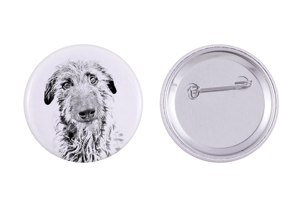 Pyrenean Sheepdog, Labri, Pyrenees Sheepdog - pin with your dog, add your own photo, Art-Dog brand