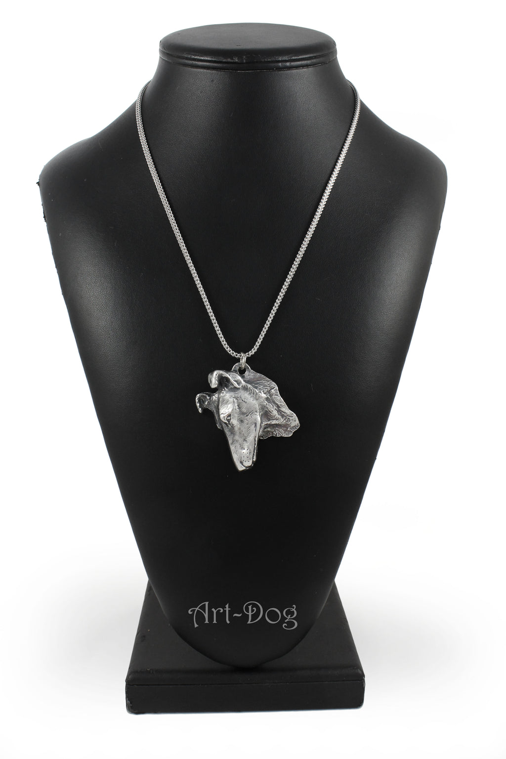 Collie Smooth - necklace with a dog, dog pendant on a silver chain, unique jewelry from the Art-Dog brand