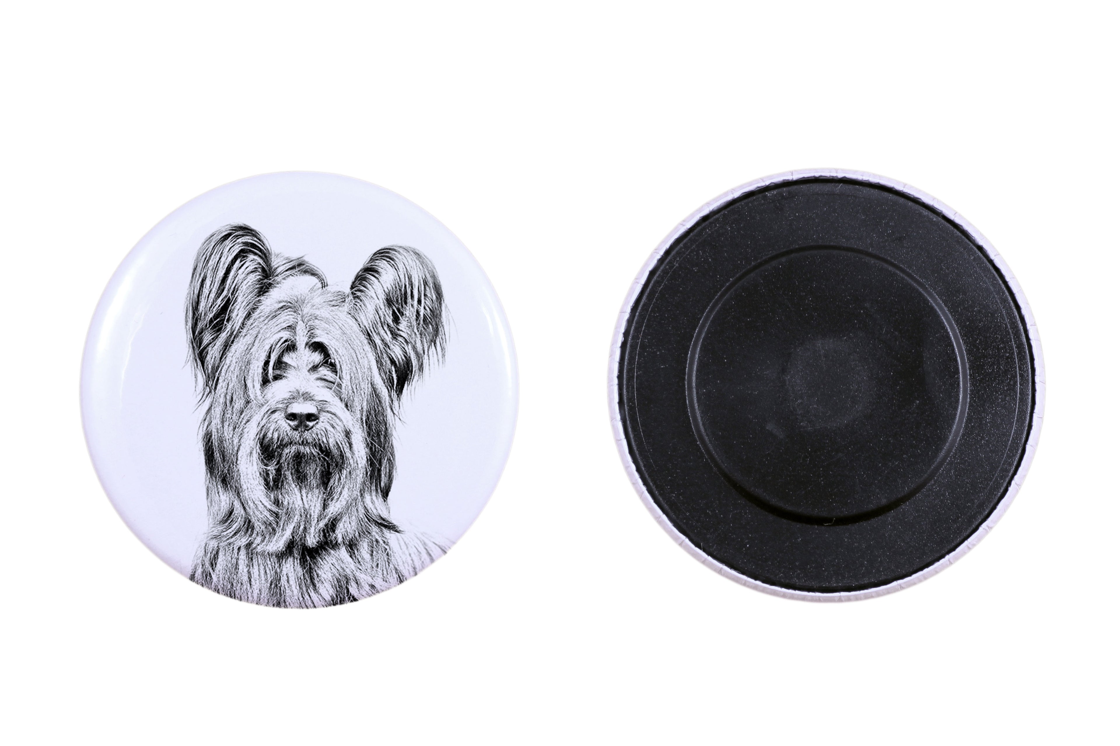 Silky Terrier - magnet with a dog's pupil, exceptionally light, strong magnet, handmade product by the Art-Dog brand