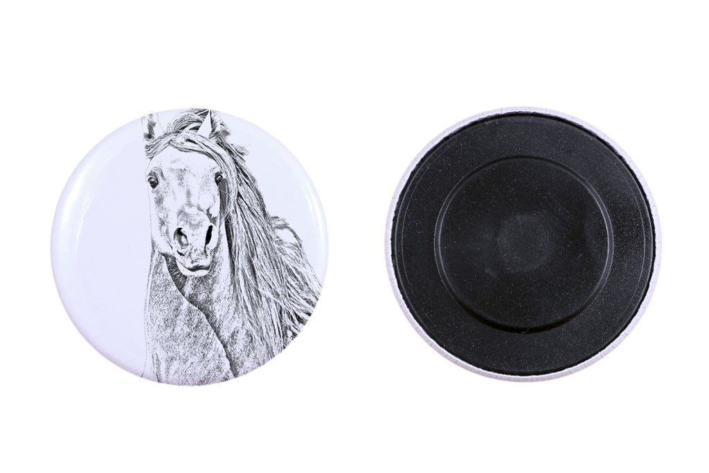 Pintabian - magnet with a horse, a unique imprint of the Art-Dog horse brand