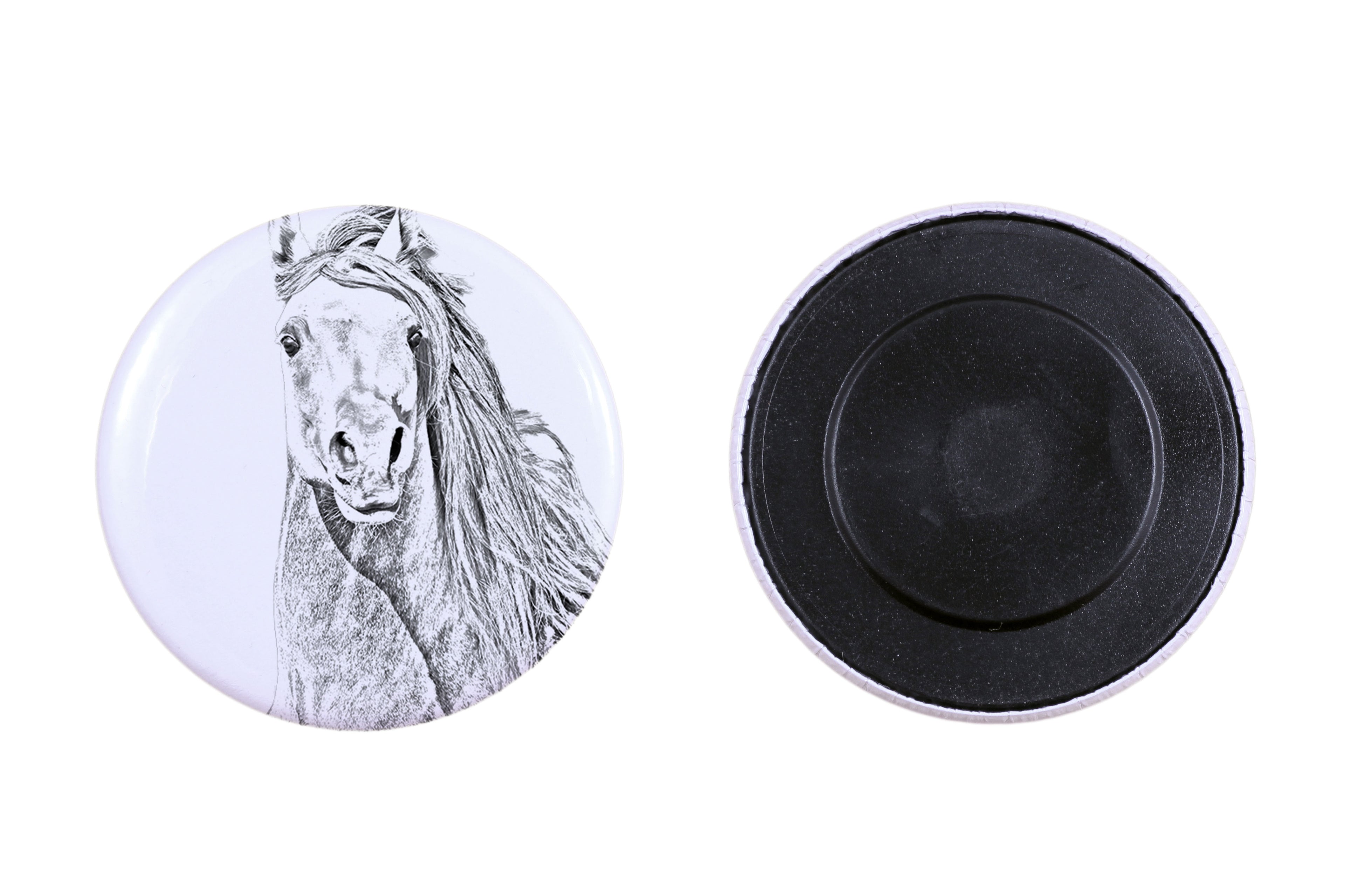 Pintabian - magnet with a horse, a unique imprint of the Art-Dog horse brand