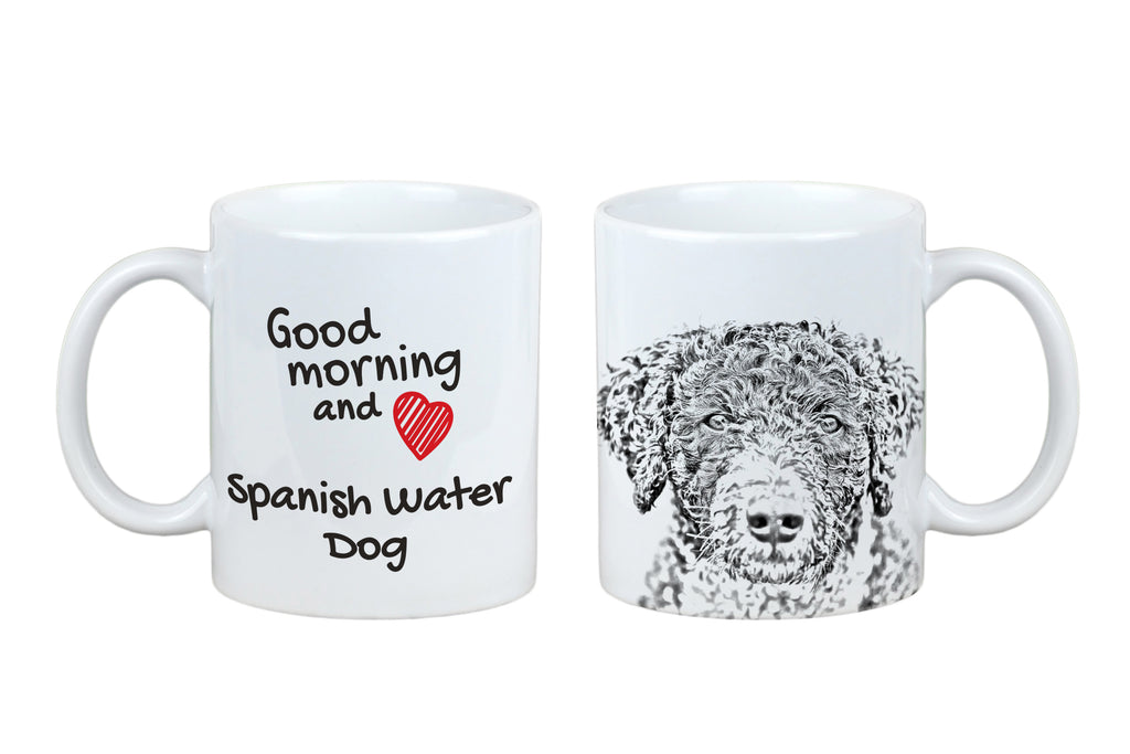 Spanish Water Dog - cup with a dog, personalized cup with a print, a classic gift for everyone from the Art-Dog brand