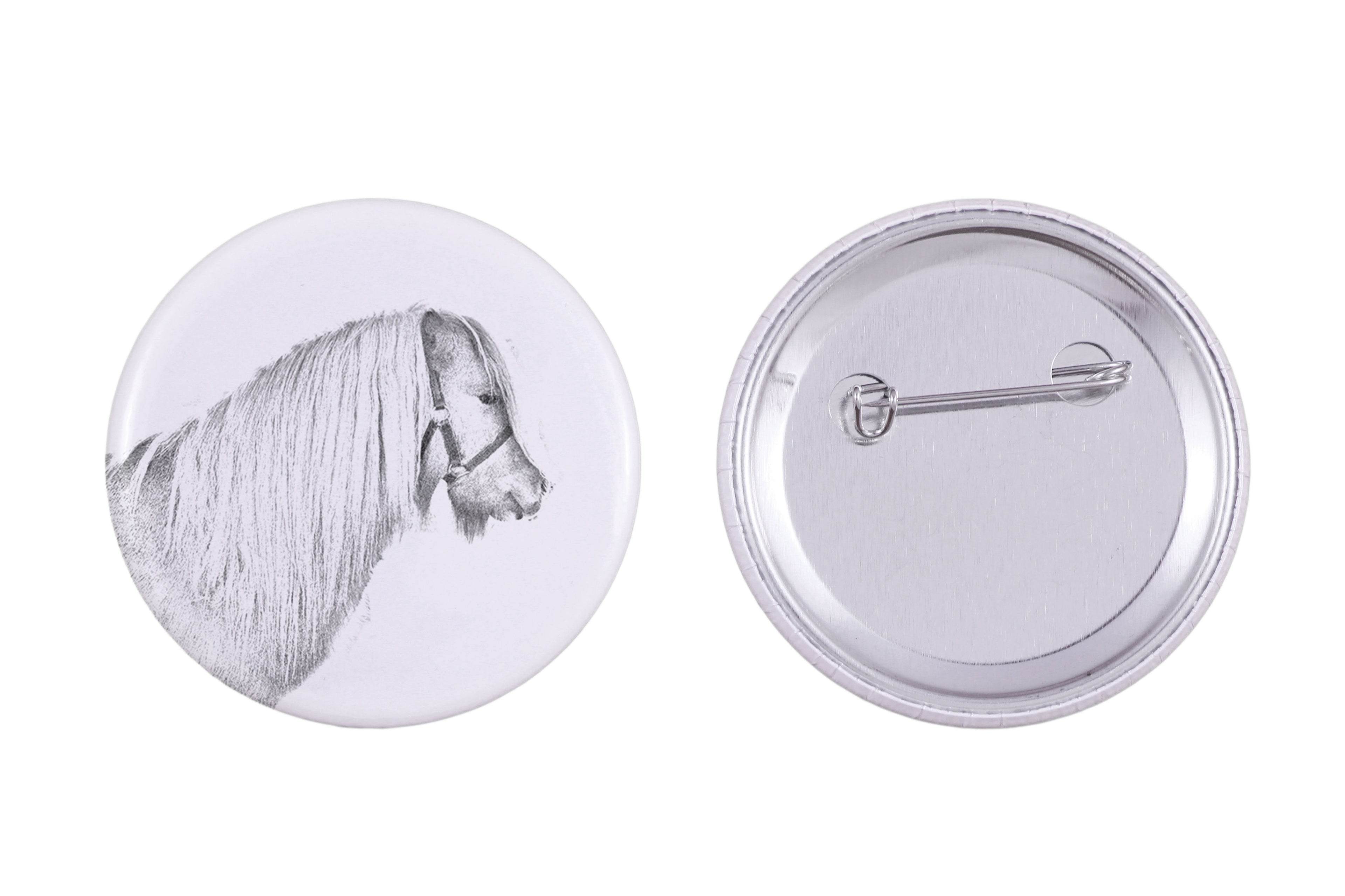 Shetland Pony - magnet with a horse, a unique imprint of the Art-Dog horse brand