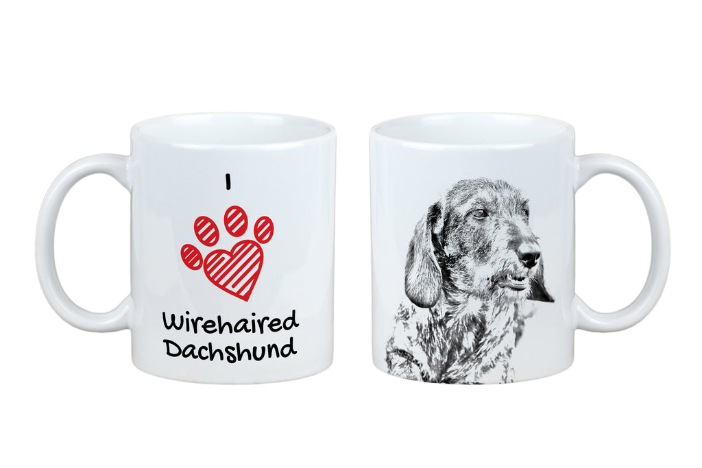 Dachshund - cup with a dog, cute cup with graphics, a gift with your photo from the Art-Dog brand