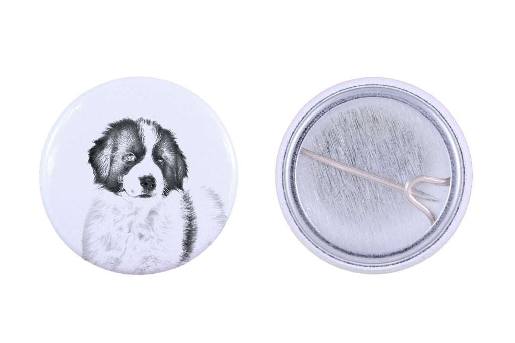 Tornjak, Bosnian And Herzegovinian - Croatian Shepherd Dog - pin with your dog, add your own photo, Art-Dog brand