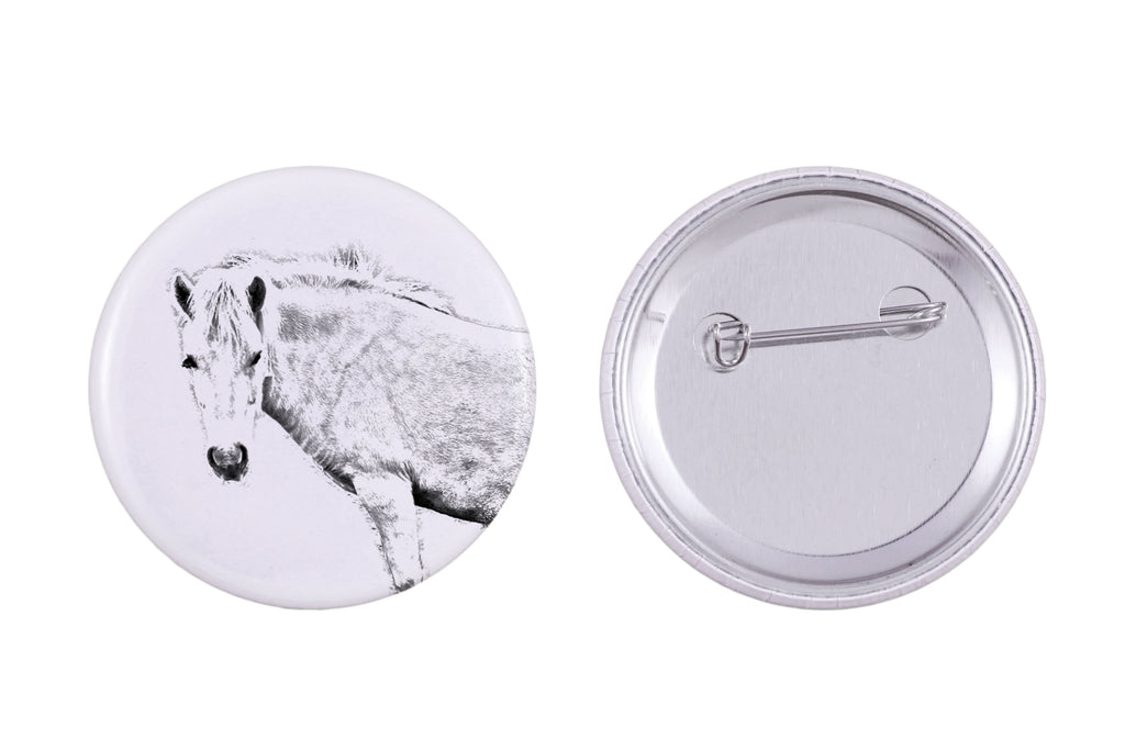 Fjord Horse - magnet with a horse, a unique imprint of the Art-Dog horse brand