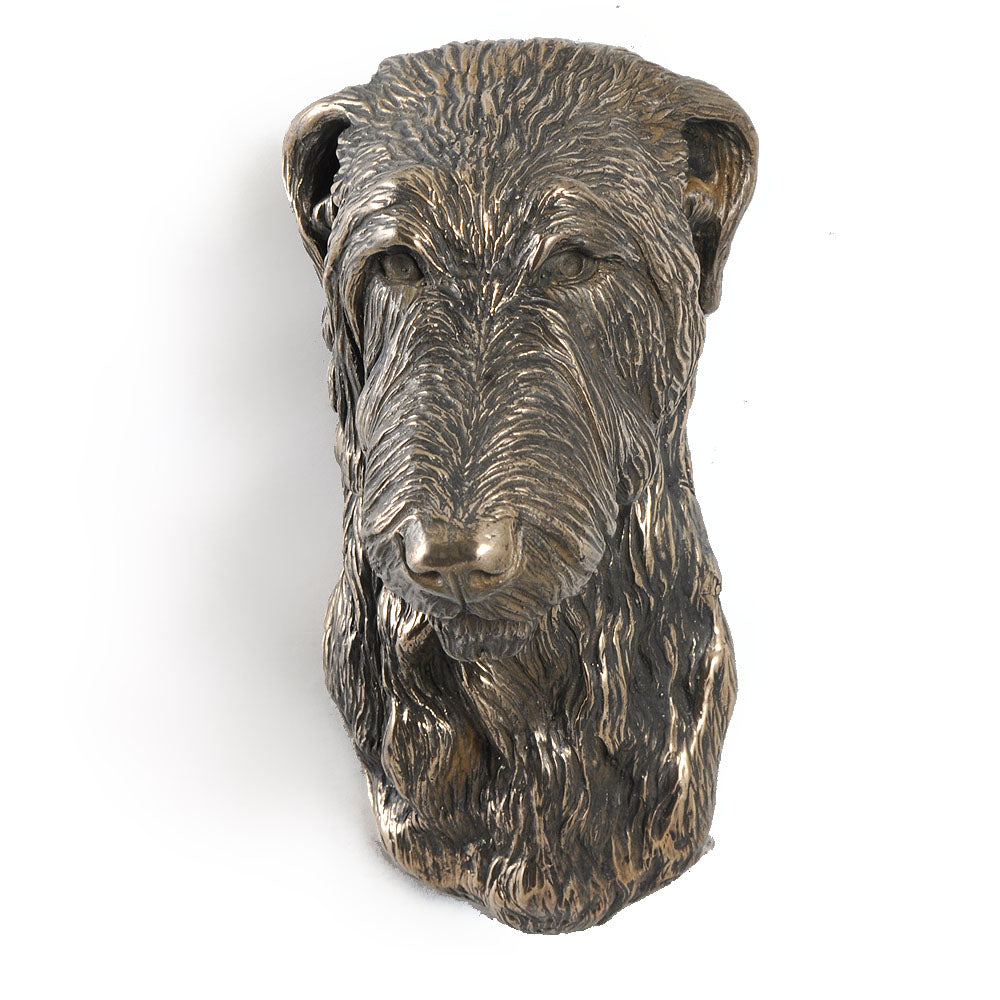Deerhound, Scottish Deerhound - Dog statue, hanging bust, unique decoration for dog lover by Art-Dog brand