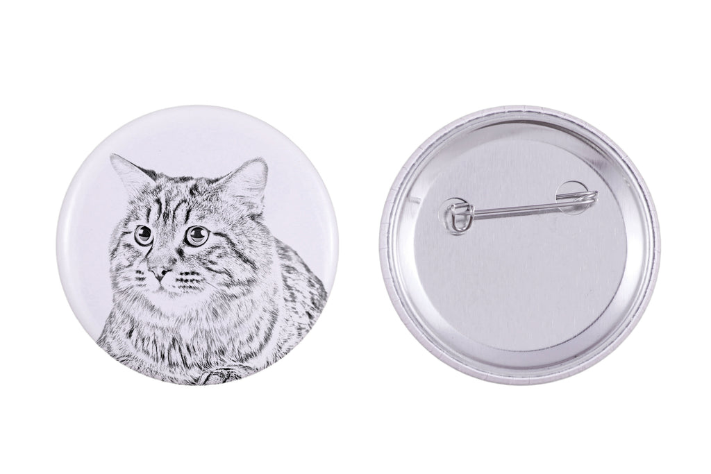 Kurilian bobtail longhaired - collection of unique magnets, own photo, Art-Dog brand