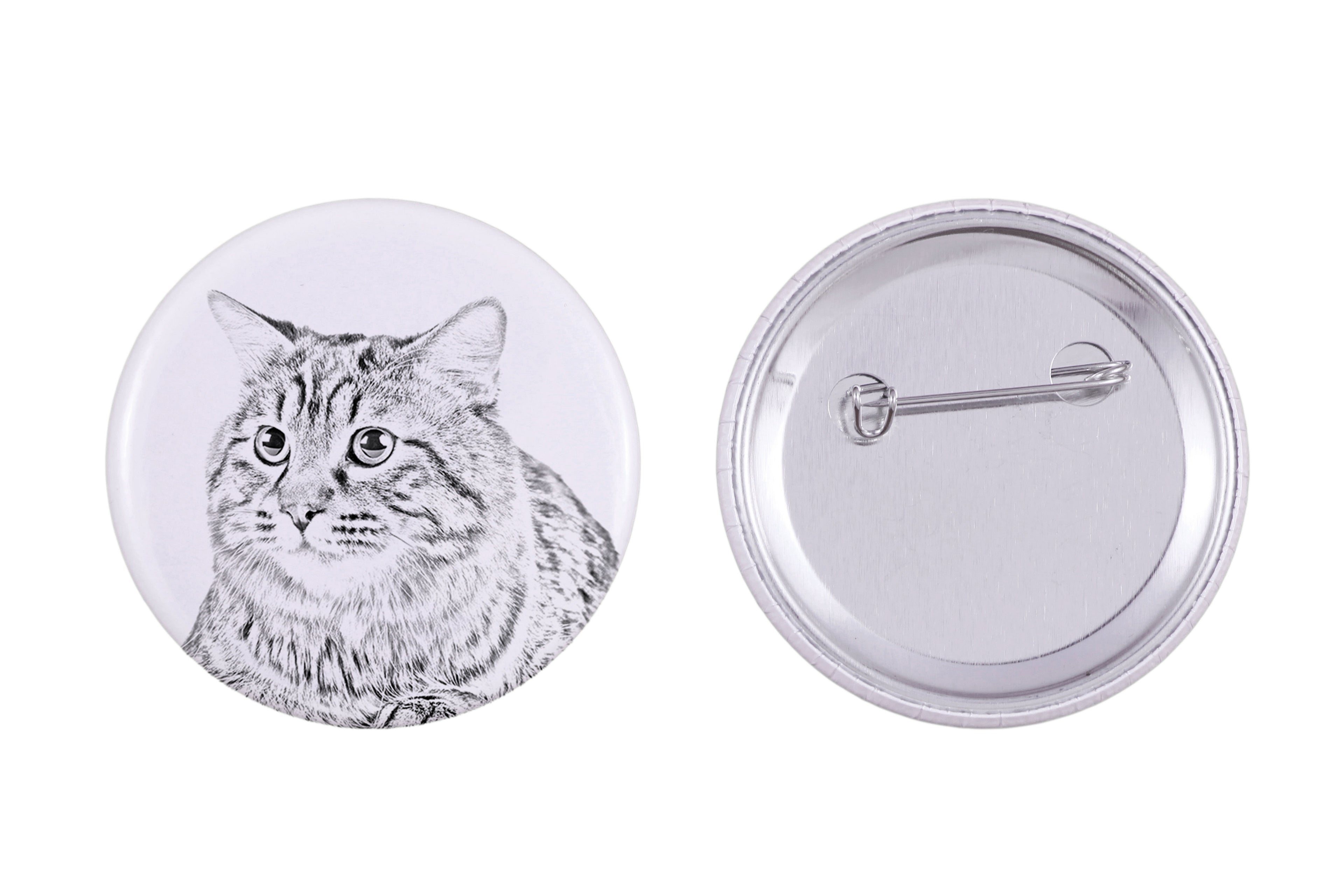 Kurilian bobtail longhaired - collection of unique magnets, own photo, Art-Dog brand