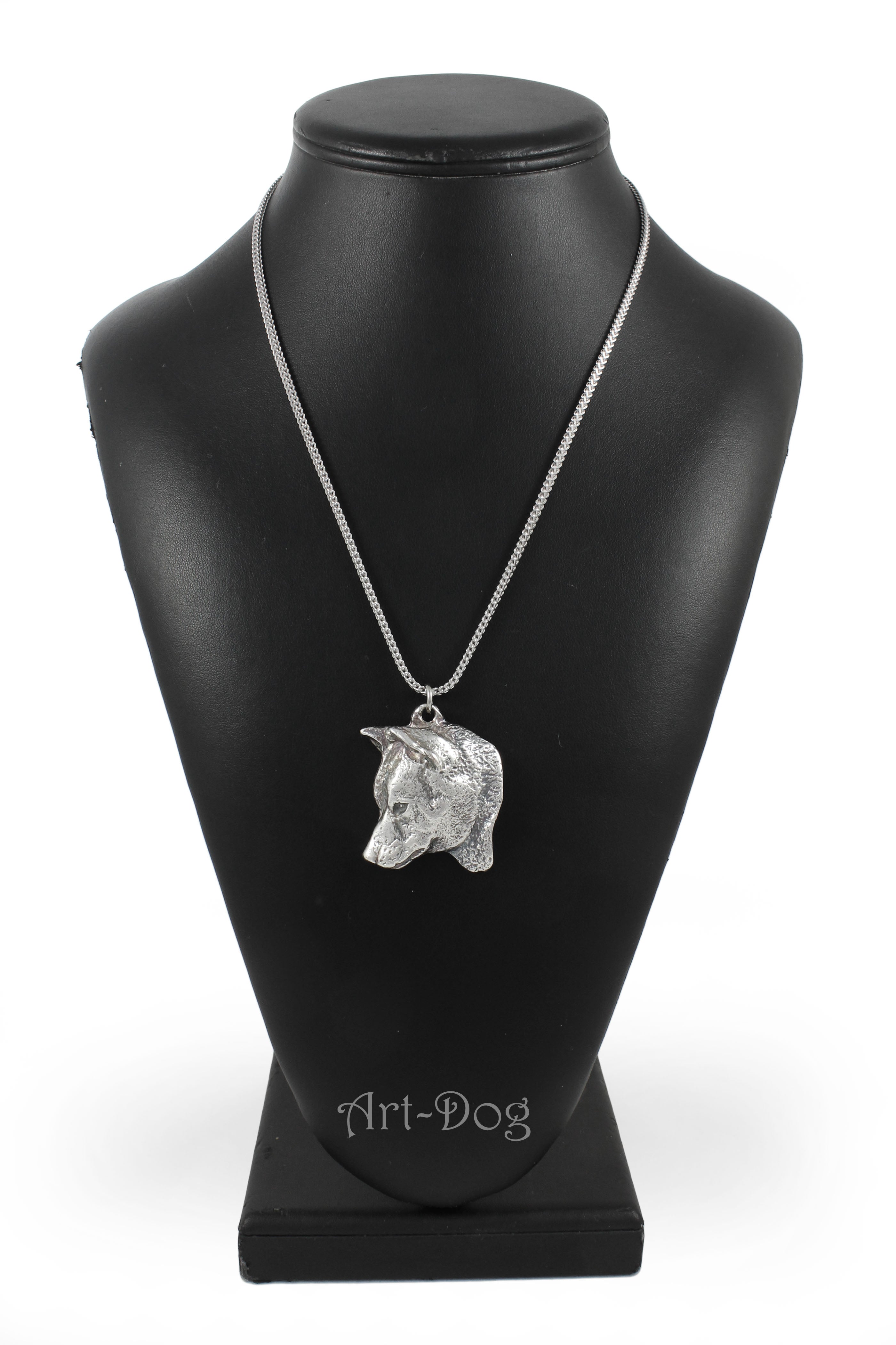 Shiba Inu, Japanese Small Size Dog, Japanese Brushwood Dog - necklace with a dog, dog pendant on a silver chain, unique jewelry from the Art-Dog brand