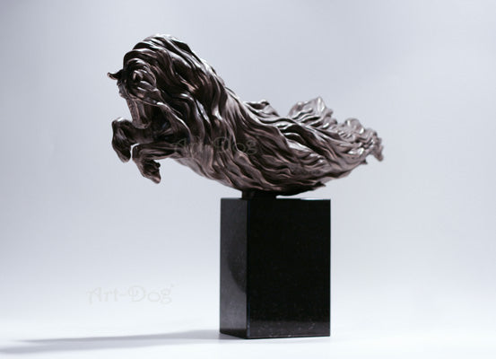 Steed - exclusive horse figurine, luxury interior decoration, unique edition of Art-Dog brand figurines