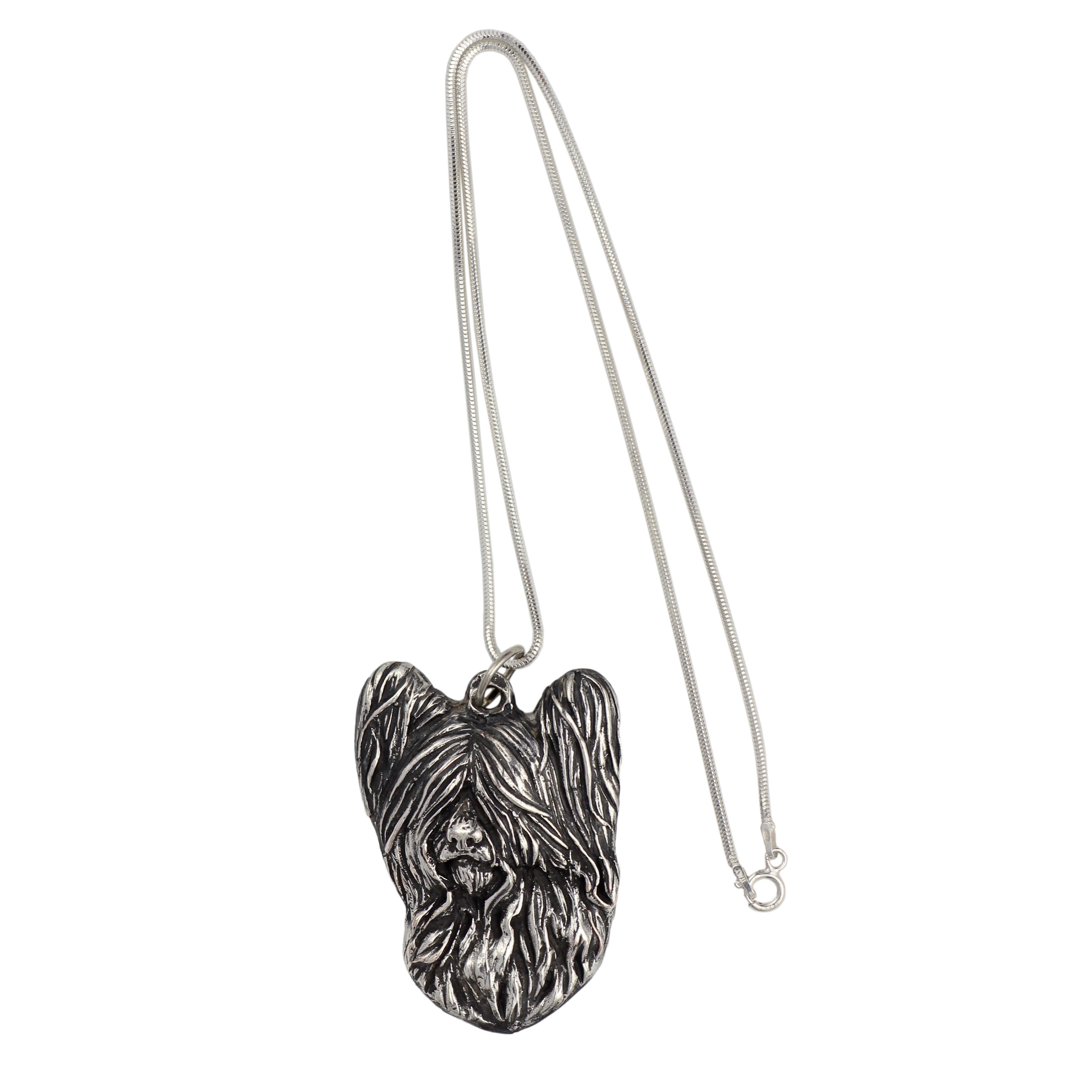 Silky Terrier - Dog necklace, unique jewellery for the dog fan, unique adder pendant by Art-Dog brand