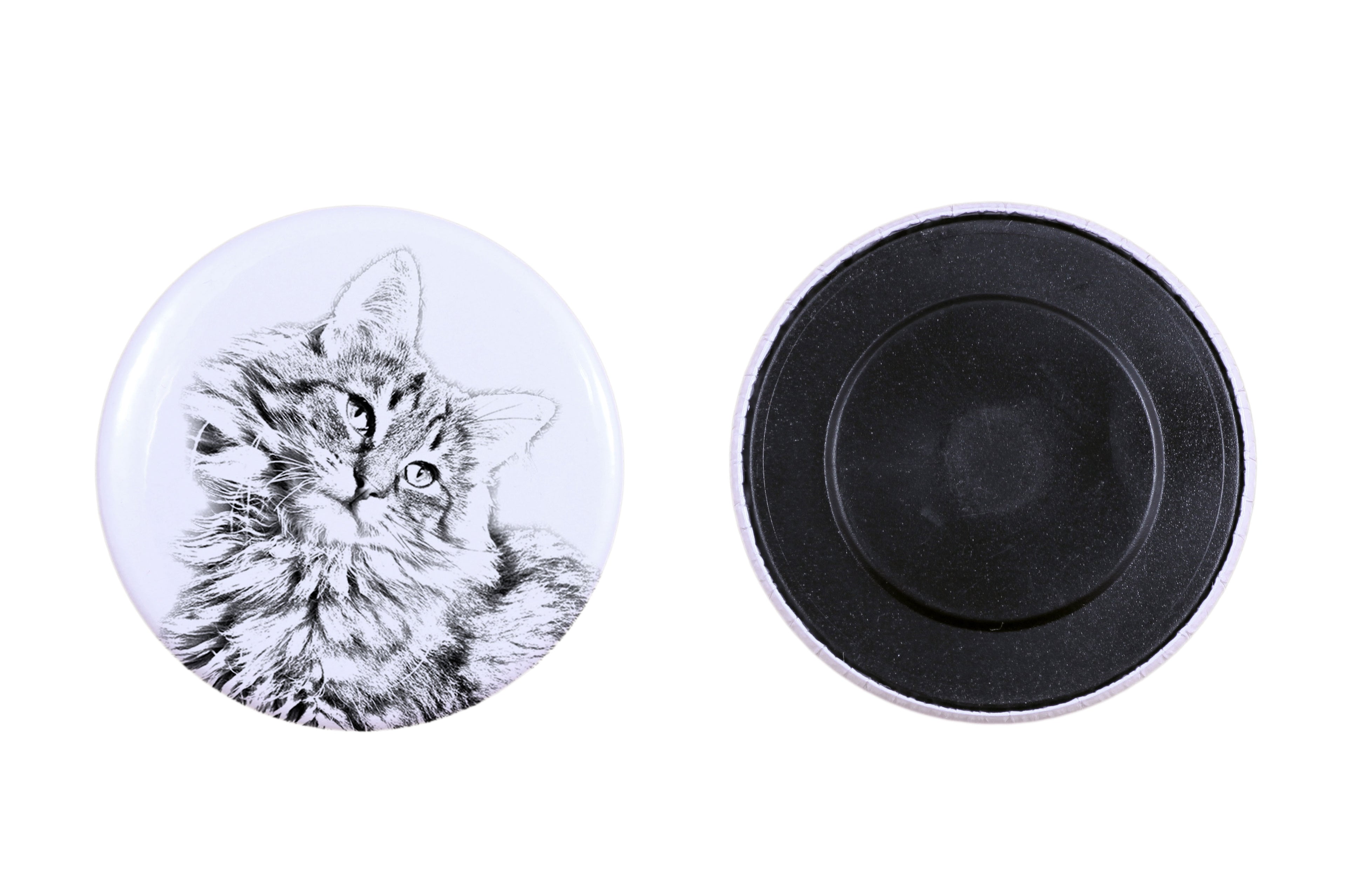 Norwegian Forest - collection of unique magnets, own photo, Art-Dog brand