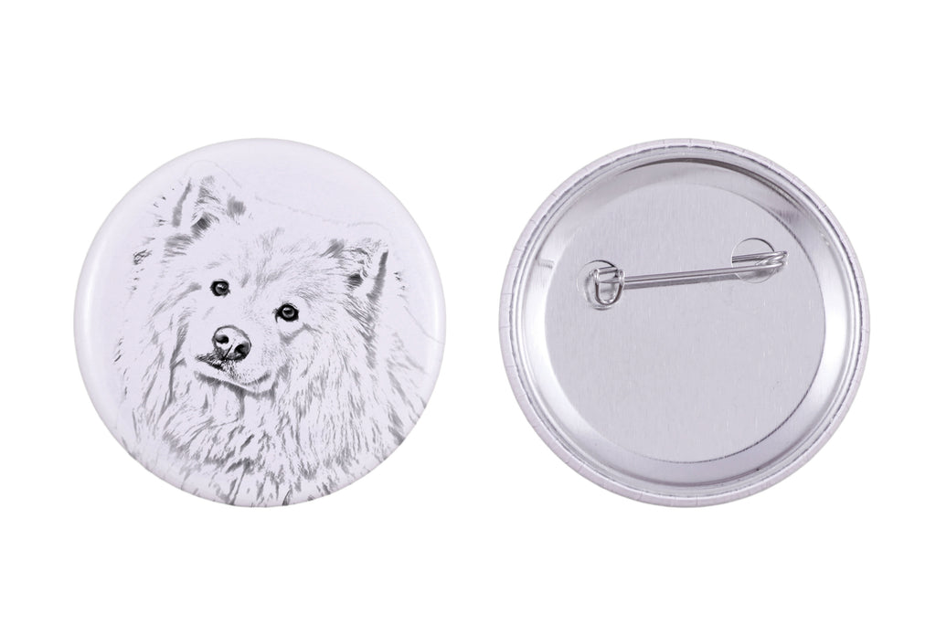 Finnish Lapphund, Finnish Lapponian Dog - pin with your dog, add your own photo, Art-Dog brand