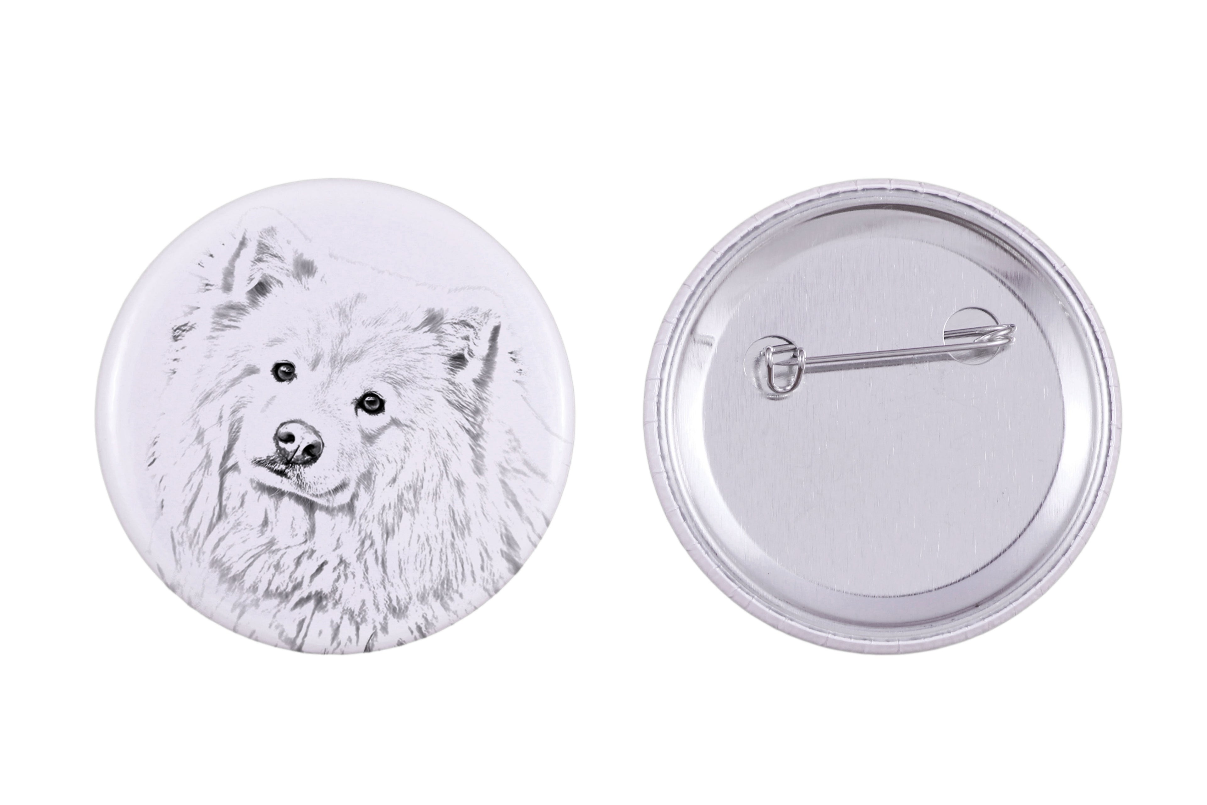 Finnish Lapphund, Finnish Lapponian Dog - pin with your dog, add your own photo, Art-Dog brand