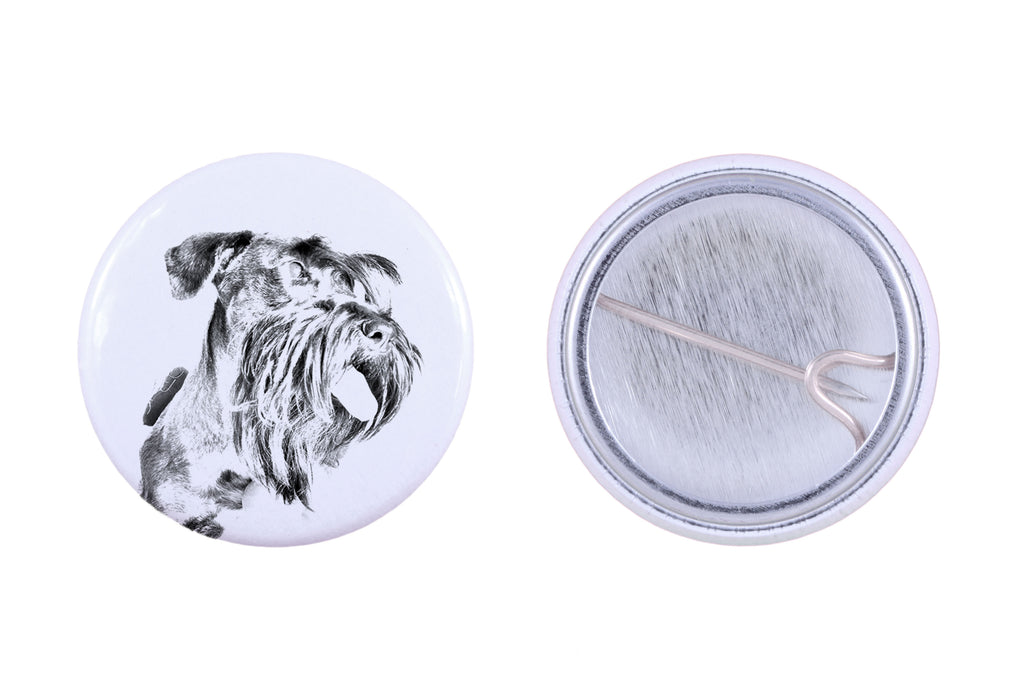 Cesky Terrier, Czech Terrier, Bohemian Terrier - pin with your dog, add your own photo, Art-Dog brand