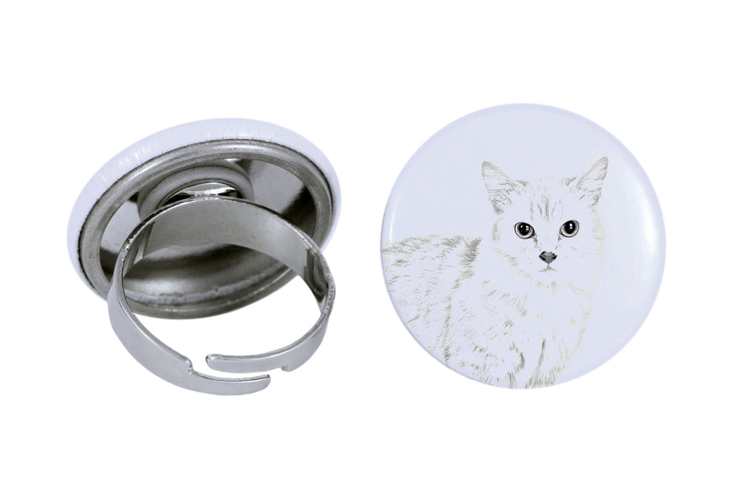 Munchkin - unique ring, handmade, women's jewelry by Art-Dog