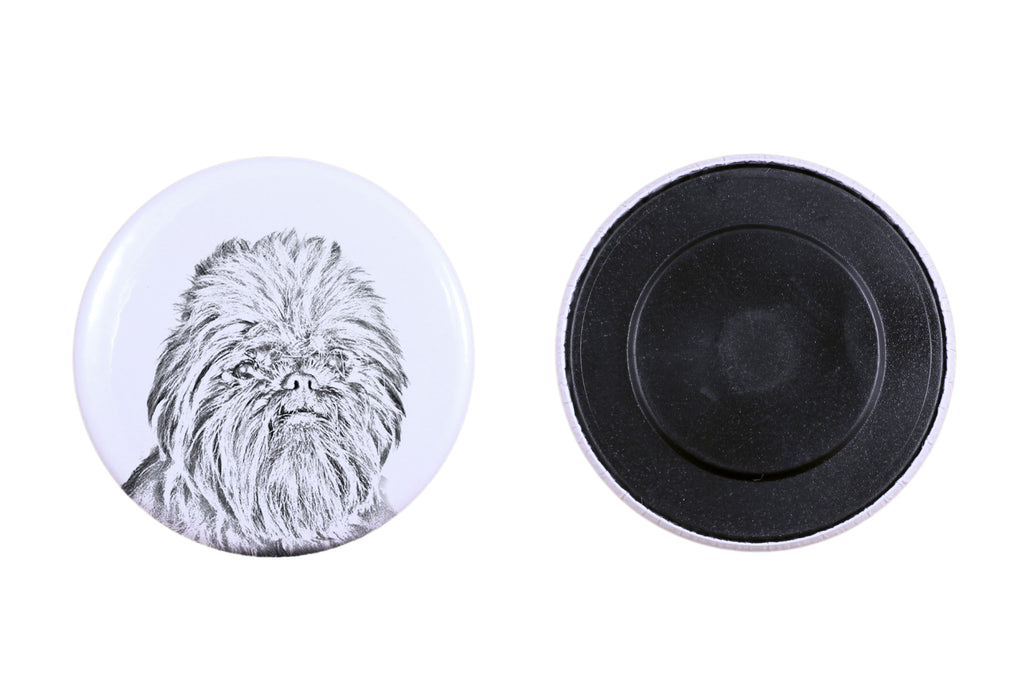 Affenpinscher, Affen, Affie - magnet with a dog's pupil, exceptionally light, strong magnet, handmade product by the Art-Dog brand