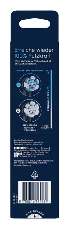 Oral-B iO Ultimative Reinigung 4 pièce(s) Noir