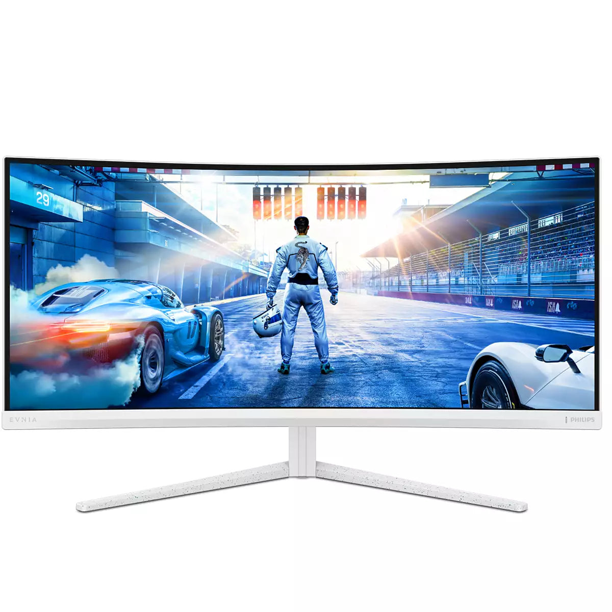 Philips 34M2C5601QA/00 écran plat de PC 86,4 cm (34") 3440 x 1440 pixels Blanc