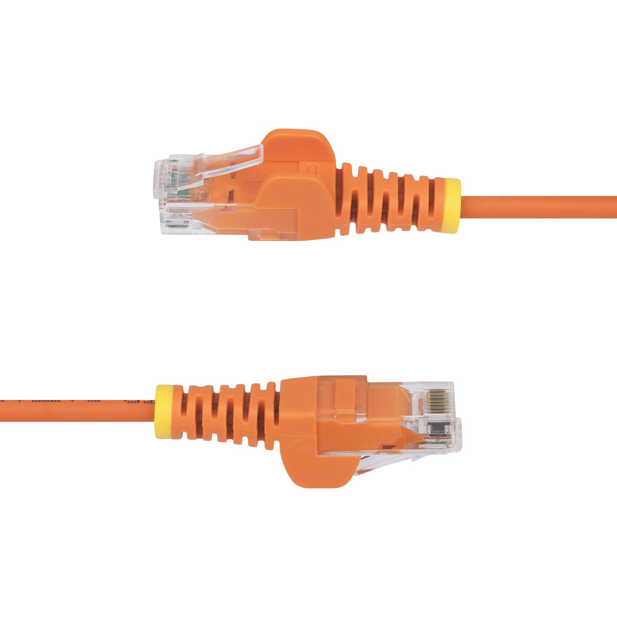 StarTech.com Câble Ethernet CAT6 Orange Fin de 5m, Sans Accroc, 100W PoE, UTP, LSZH, Fil de Cuivre Pur 28AWG, Cordon Pat