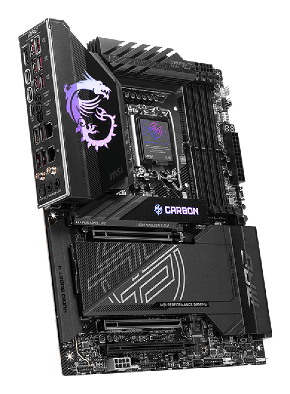 MSI MPG Z890 CARBON WIFI carte mère Intel Z890 LGA 1851 (Socket V1) ATX