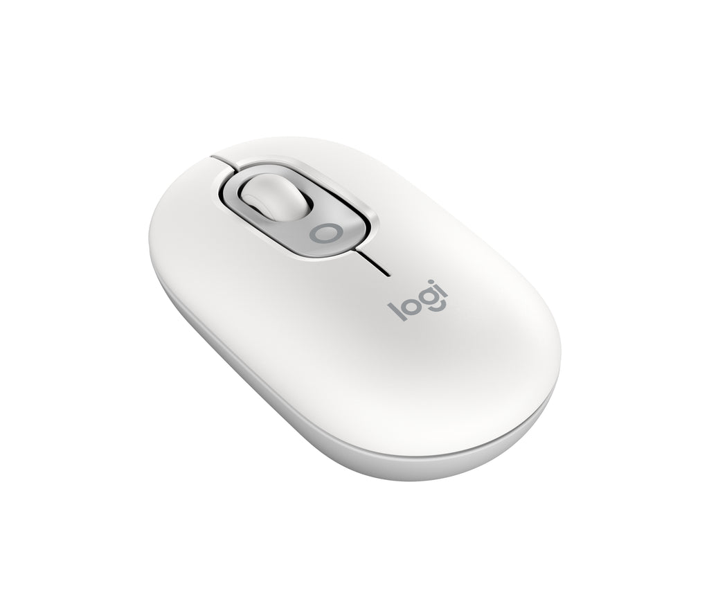 Logitech POP Mus med emoji knap Hvid