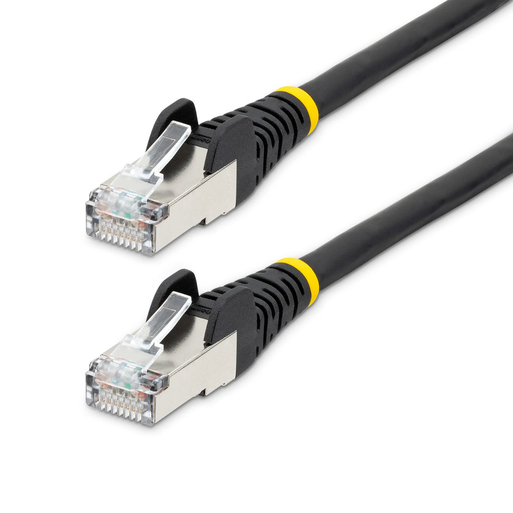 StarTech.com Câble Ethernet CAT6a 1m S/FTP LSZH 10 Gigabit 500MHz 100W PoE RJ45 Turquoise Snagless