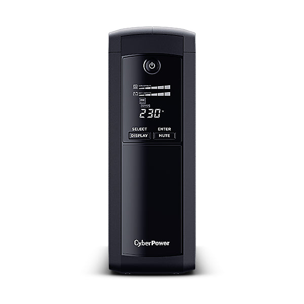 CyberPower VP1200EILCD alimentation d'énergie non interruptible Interactivité de ligne 1,2 kVA 720 W 8 sortie(s) CA