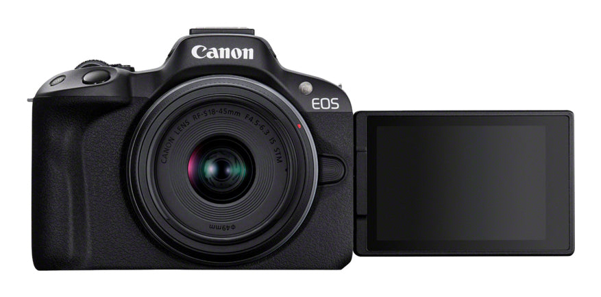 Canon EOS R50 Mirrorless Camera Content Creator Kit MILC 24,2 MP CMOS 6000 x 4000 pixels Noir