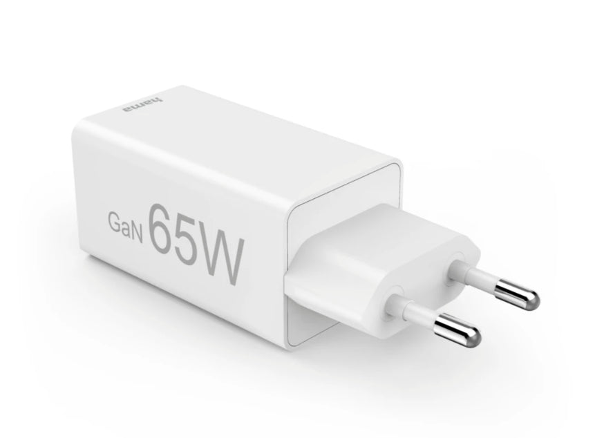 Hama 00201996 Chargeur Secteur Charge Rapide pour Smartphone, Blanc