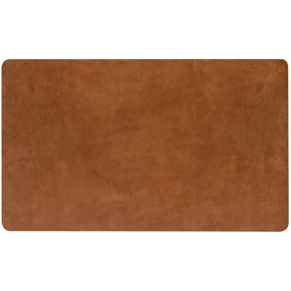 Tapis de Souris et Sous-main en Cuir Pleine Fleur Teint COMMGT001214