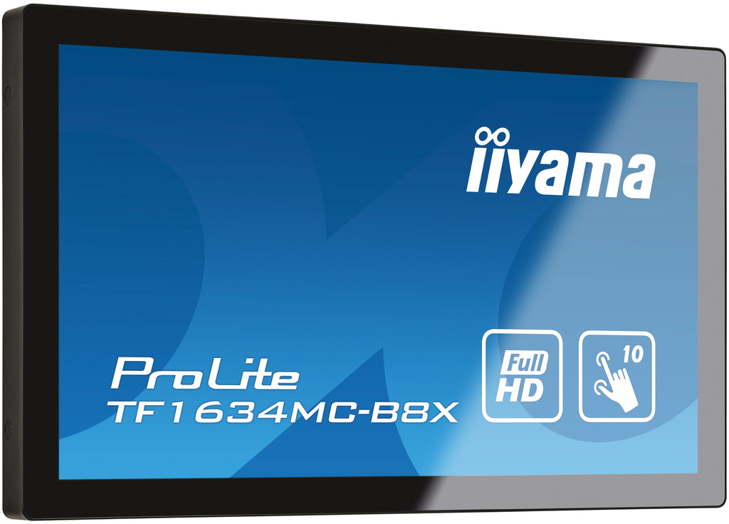 iiyama ProLite TF1634MC-B8X Écran Tactile 15.6" Full HD 1920 x 1080 LED Noir