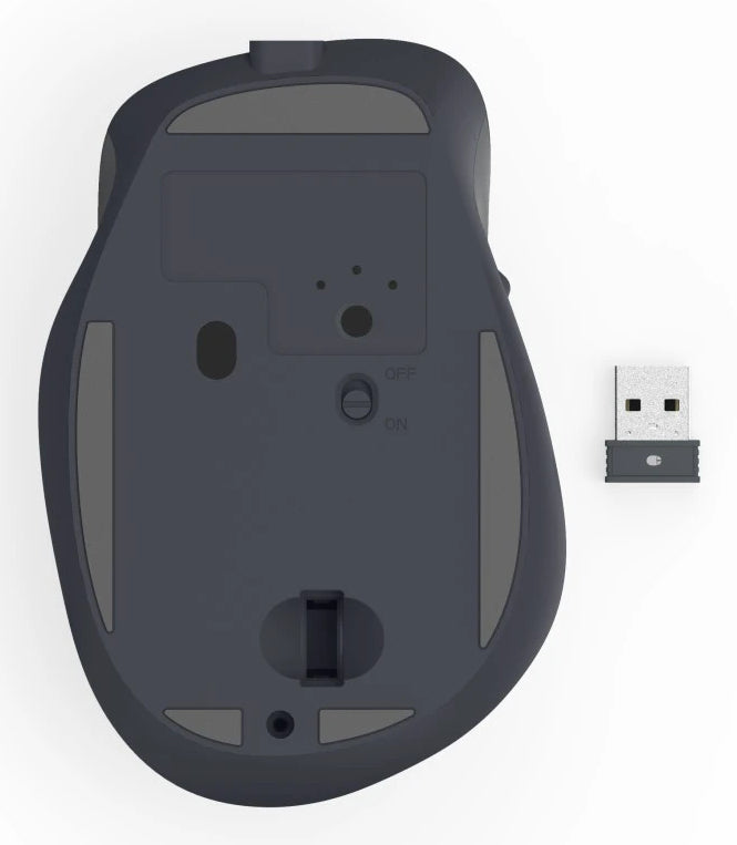 Hama WM-500 souris Bureau Droitier RF sans fil Optique 1600 DPI