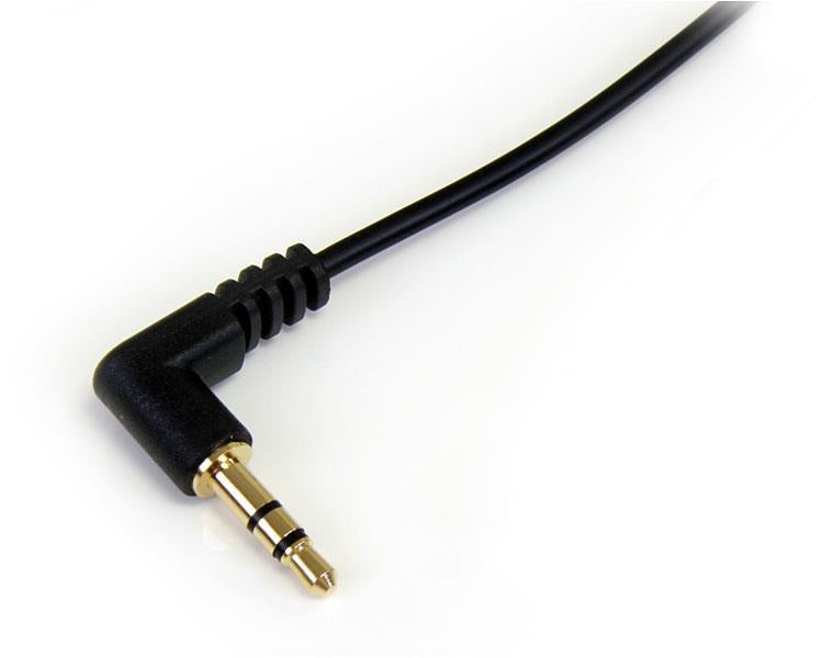 StarTech.com MU3MMSRA Câble Audio 3,5mm, 0,91 m, Noir