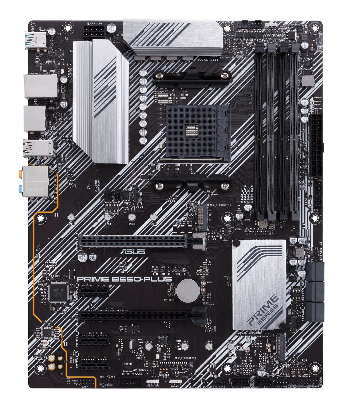 ASUS PRIME B550-PLUS Carte Mère AMD B550 Socket AM4 ATX