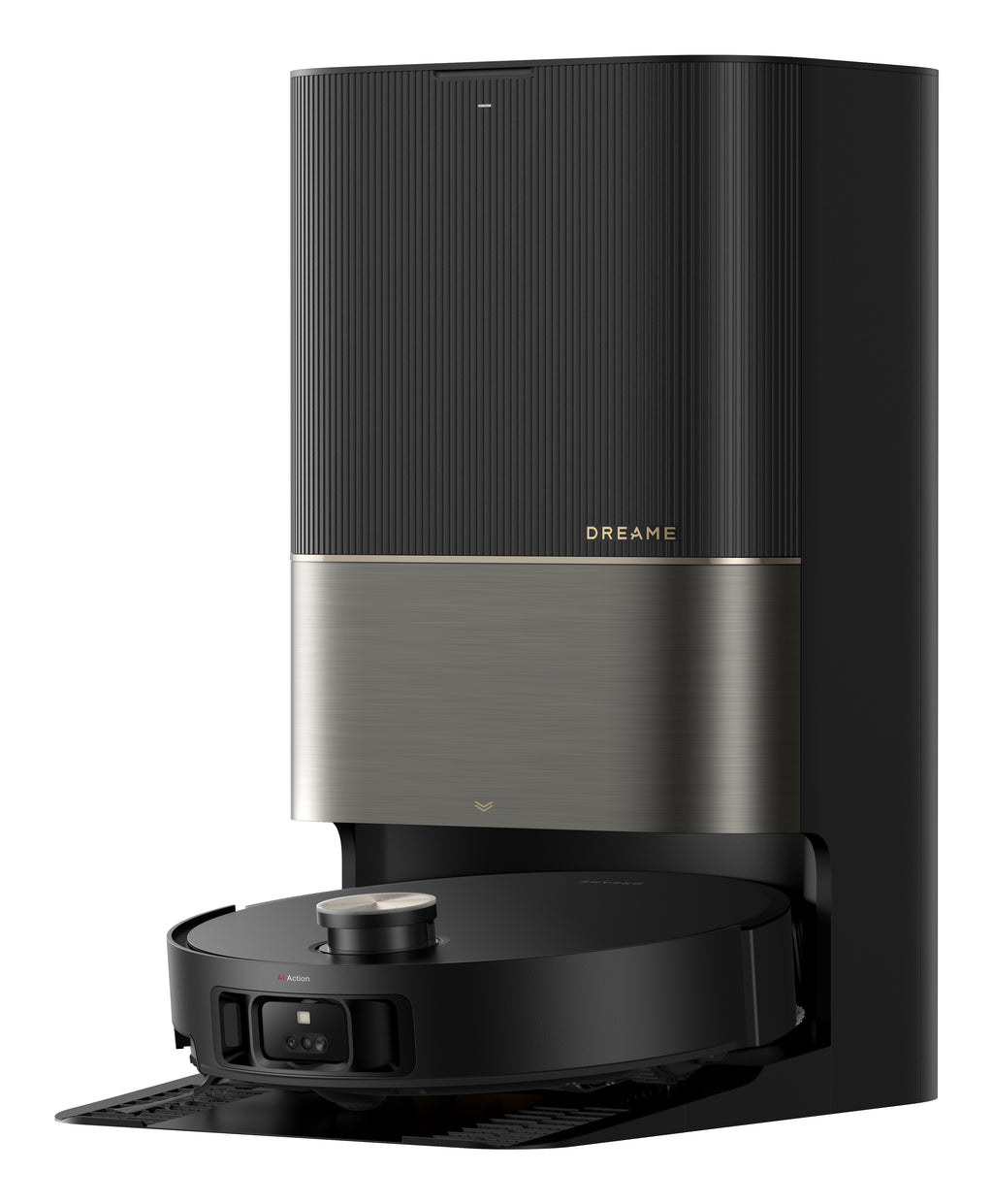 Dreame X50 Ultra Noir, Acier inoxydable