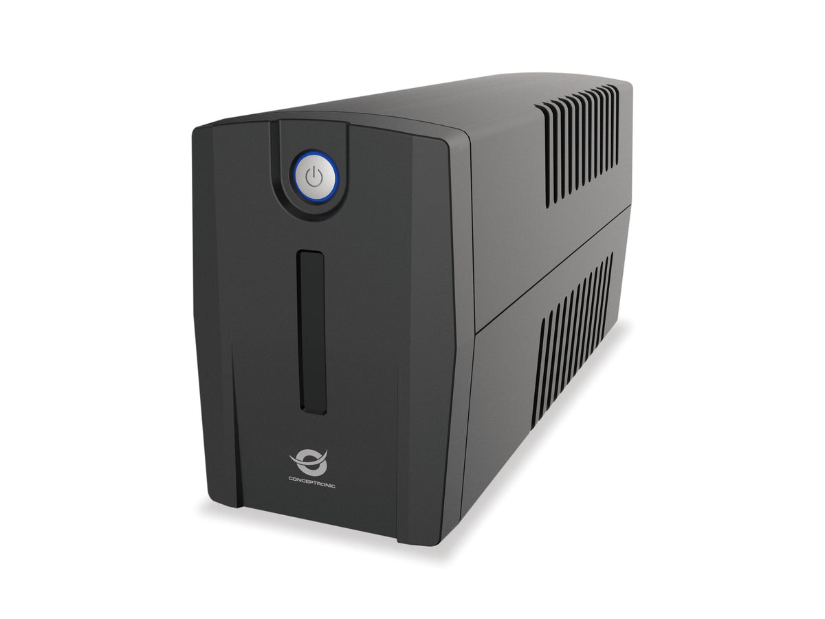 Conceptronic ZEUS02G Onduleur Line-Interactive 0,85 kVA 480 W, 2 Prises CA Type G