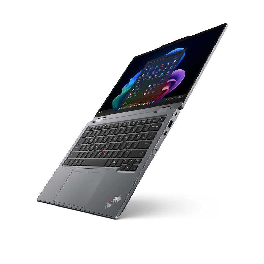 Lenovo ThinkPad X1 2-in-1 Gen 11 Aura Edition Copilot+ PC Intel Core Ultra 5 325 Hybride (2-en-1) 35,6 cm (14") Écran tactile WUXGA 32 Go LPDDR5x-SDRAM 512 Go SSD Wi-Fi 7 (802.11be) Windows 11 Pro Nordique Gris
