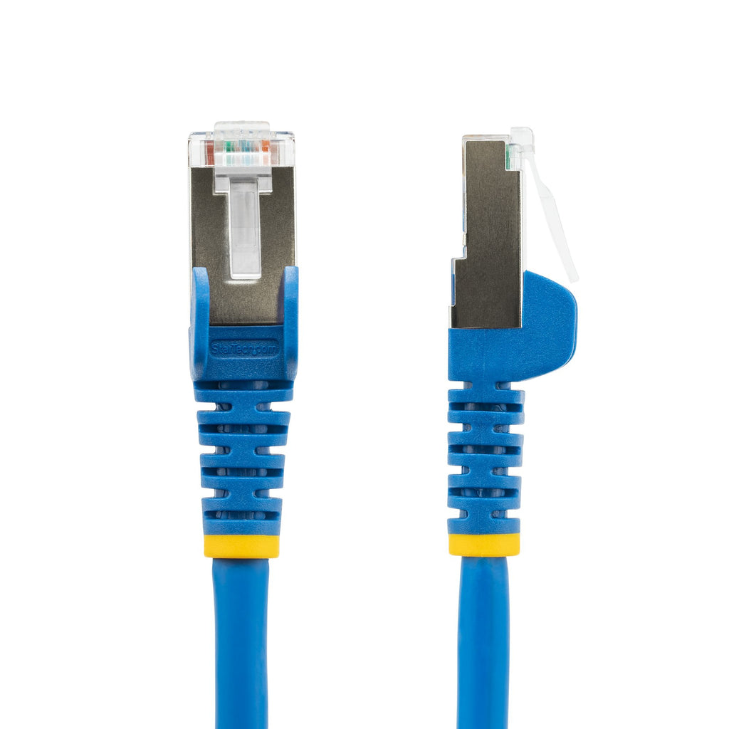 StarTech.com Câble Ethernet CAT6a 1,5m S/FTP LSZH 10 Gigabit 500MHz 100W PoE RJ45 Turquoise