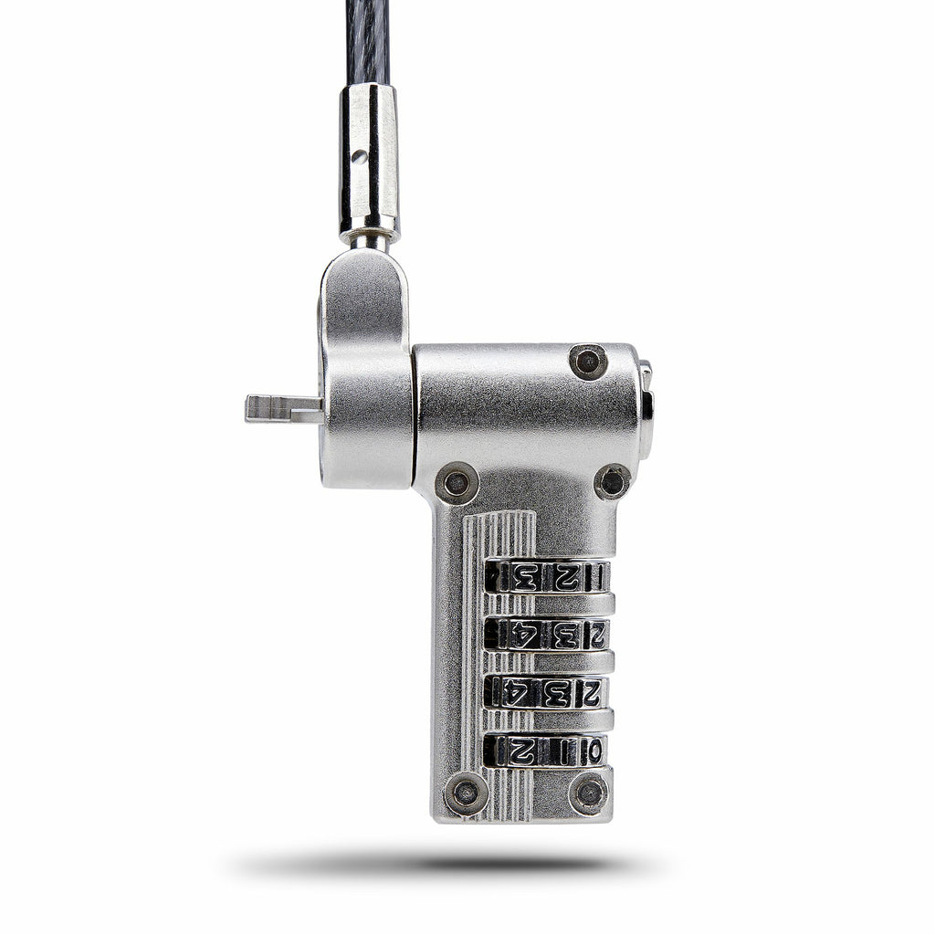 StarTech.com Antivol Universel pour Ordinateur Portable 2m, Câble de Sécurité à Combinaison pour Noble Wedge, Nano et K-