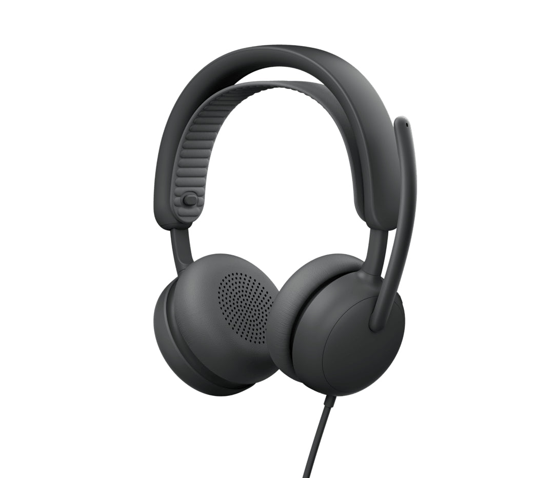 Logitech Zone Wired 2 Kablet Høretelefoner Grå