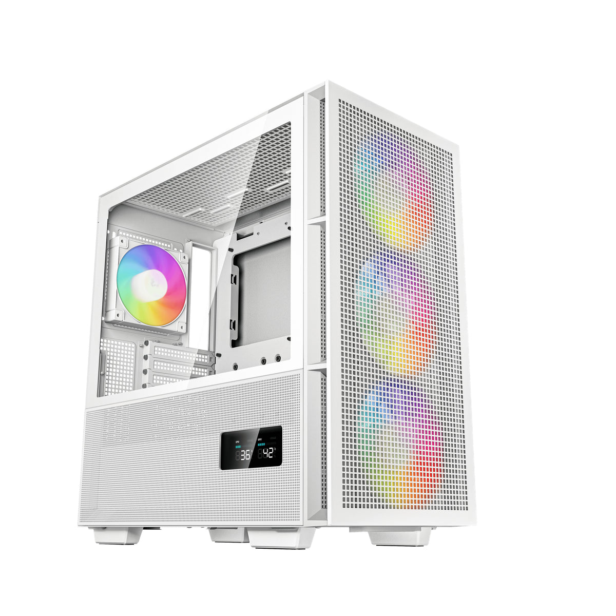 Deepcool Industries DeepCool CH560 Digital Tower Udvidet ATX Hvid